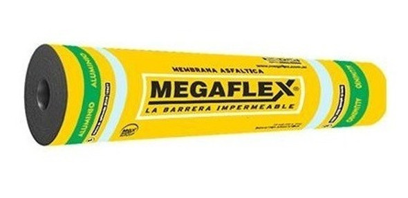 Membrana Megaflex Mgx Aluminio 35 Kg 0
