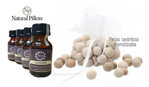 1 Aceite Esencial Jazmín Puro + Perlas Difusoras Aromáticas 0