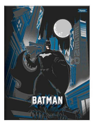 Caderno Brochura 1/4 C/d Batman Foroni Capa Sortida 0