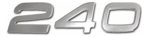 Emblema Letreiro Cabine Potencia Volvo Vm 240 20491081 0