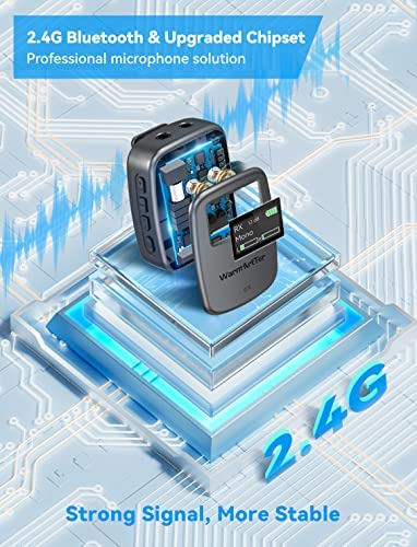 Micrófono De Solapa Inalámbrico De 2,4g, Micrófono De Solapa 1