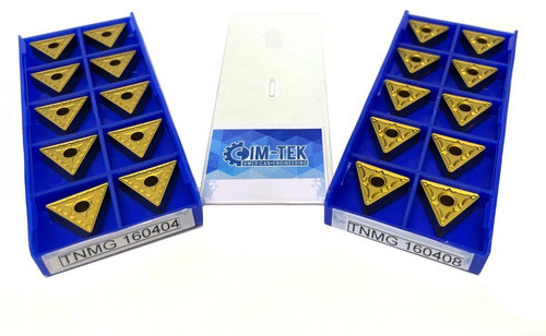 10 Tnmg 160404 + 10 Tnmg 160408 Metalduro/aceros Torno Index 0