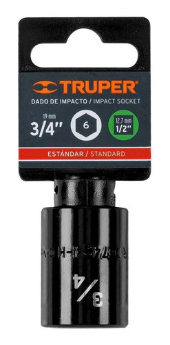 Tubo Dado De Impacto De 3/4 Truper 13381 D-7424-h 1