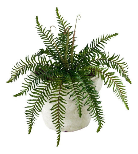 1 Samambaia Artificial Premium Planta Para Decoração De Casa 0