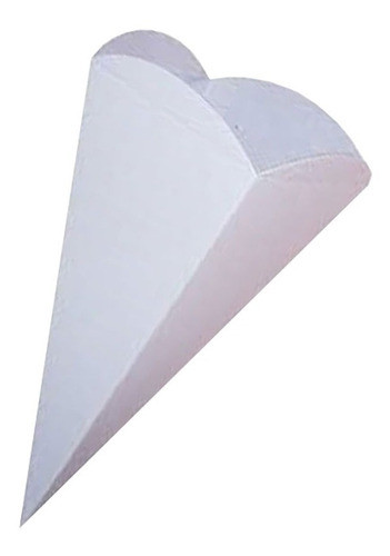 Conos Para Papas Fritas Pochoclos X100 Cartón Gris 0