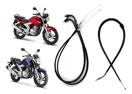 Kit Cabo Acelerador Duplo + Embreagem Fazer 250 / 2006-2014 0