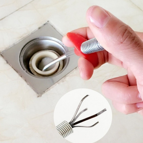 Cinta Destapacañeria Destapa Caño Rejilla Baño C/ Pinza S. 0