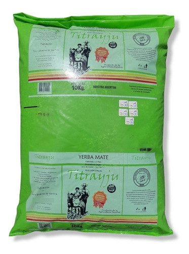 Yerba Mate Titrayju Molienda Tradicional X 10kg A Granel 0
