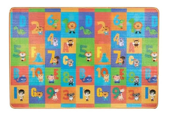 Tapete De Atividades Dupla Face Happy Friends 6754 Buba Toys 1
