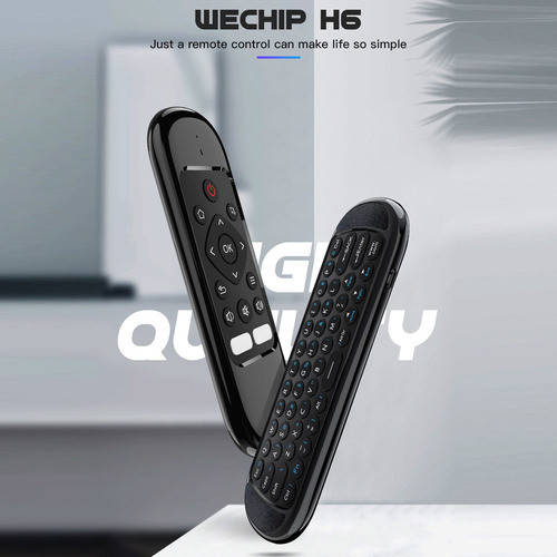 Wechip H6 Controle Remoto 2.4g Sem Fio Air Mouse Mini 1