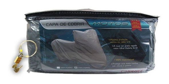 Capa Com Cadeado Para Cobrir Honda Cg 125 Fan/fan Ks 1