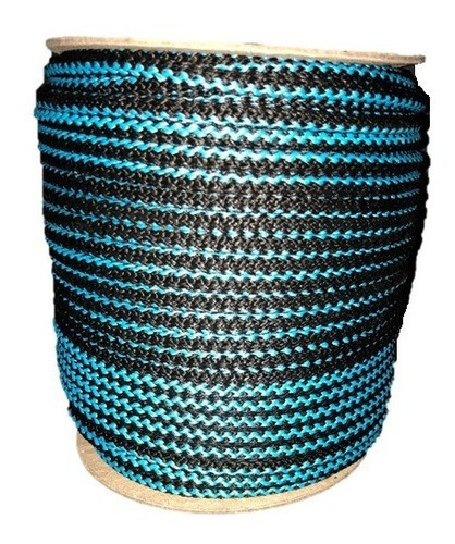 Soga Polipropileno 8mm X 100 Metros Modelo Cross Turquesa 0