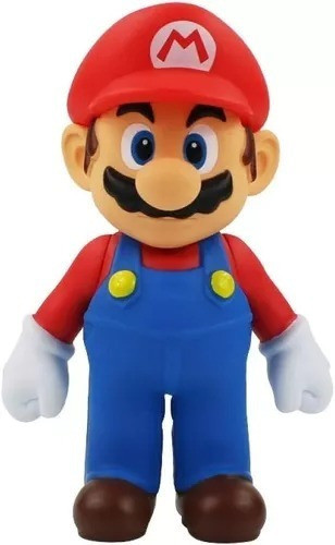 Super  Mario Bros  Muñeco De 12 Cm Con Luz 0