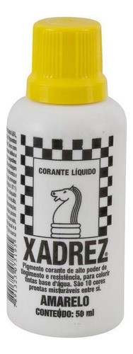 Kit C/ 3 Corante Líquido Amarelo Xadrez 0