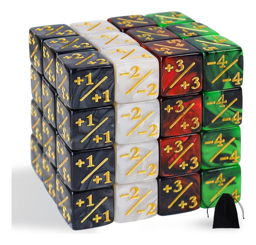 Dados Mágicos De 48 Piezas Con 4 Colores Estrellado 0