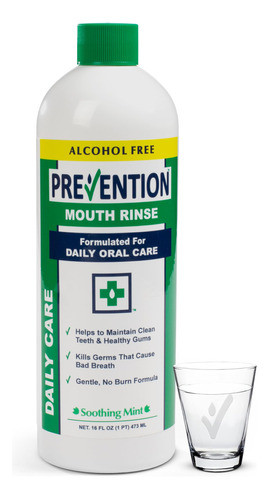 Enxaguante Bucal Phs Brands Prevention Daily Care Sem Álcool 0