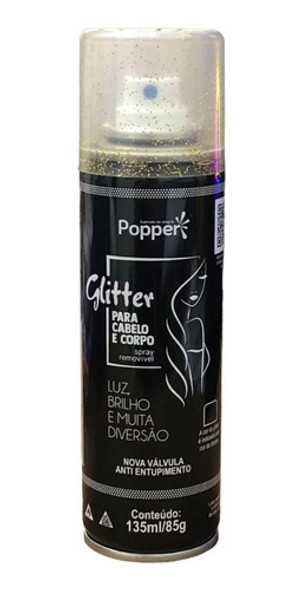 Spray De Glitter Para Corpo E Cabelo Carnaval Dourado 1