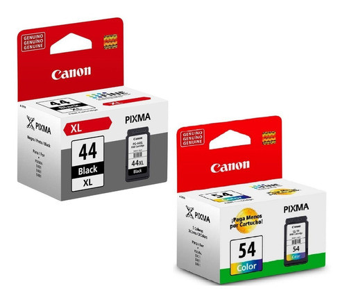 Kit Cartucho Original Canon Pg-44xl E Cl-54 E481 E401 E461 0