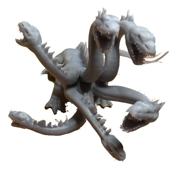 Hydra 3d, Miniaturas, Dnd, Resina 0
