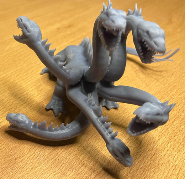 Hydra 3d, Miniaturas, Dnd, Resina 1