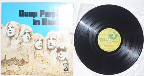 Frt Grátis Deep Purple In Rock Lp Nacikonal Impecável 0