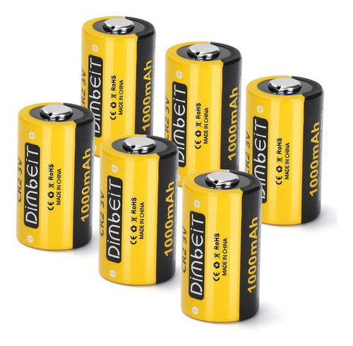 Dimbeit Cr2 - Batera De Litio De 3 V De 1000 Mah, Paquete De 0