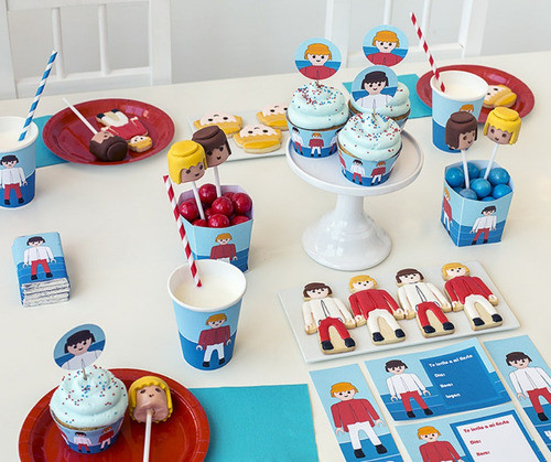 Kit Imprimible Personalizado De Playmobil - Para Imprimir 1