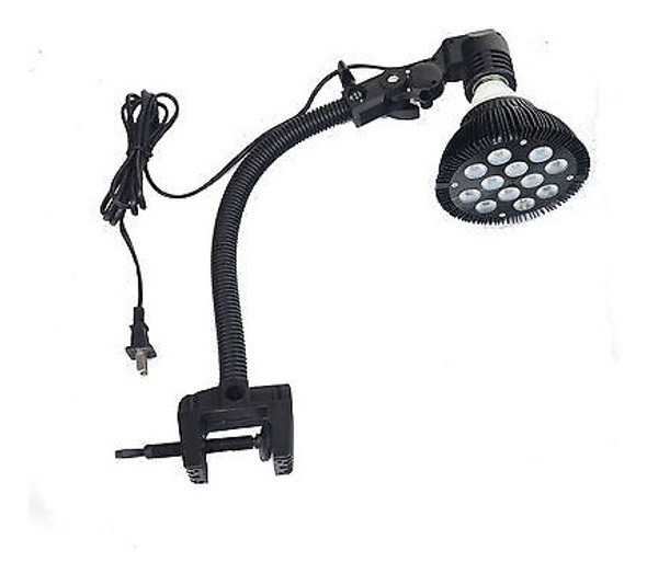 Wyzm 15  Ajustable E26 Acuario Lámpara Cuello De Cisne Pinza 1