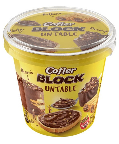 Chocolate  Block Untab 290 Gr Cofler Chocolates 0