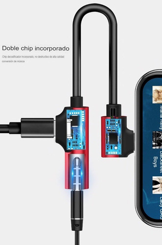 Adaptador A Jack 3.5+carga Para Lightning iPhone/ iPad 1
