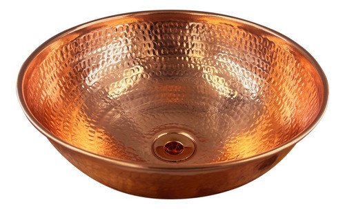 Cuba Em Cobre Martelada 8 Litros Com Válvula 0