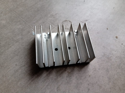 Disipador De Aluminio De Procesador Video 33x45mm 0