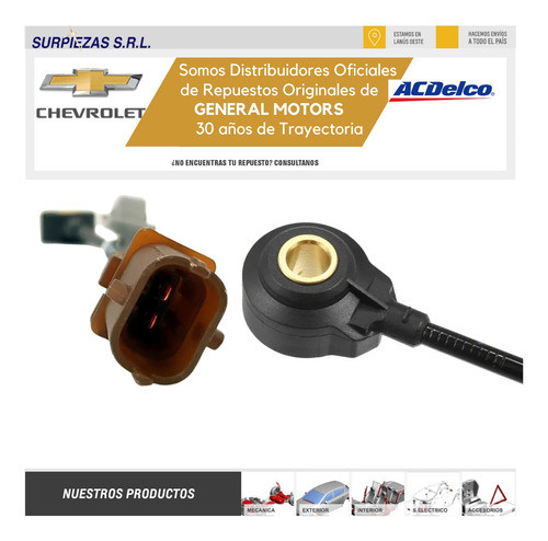 Sensor Detonaciones Tracker 13/20 1.8 Chevrolet 3c Original 1