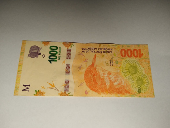 Billete De 1000 Pesos  De Reposicion (r) 1 Billete De 1000 Pesos  De Reposicion (r) 1