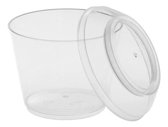 Pote De Plástico Para Mousse 110ml Pw-10 C/20un Wer Wer 0