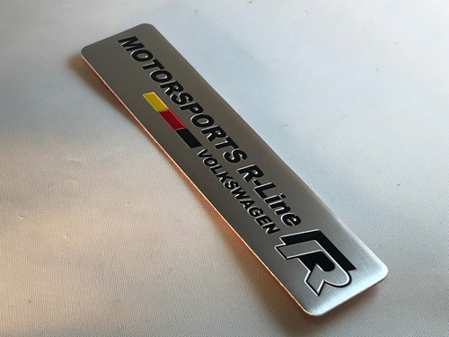 Emblema Insignia Aluminio Motorsport .x1 B86 1