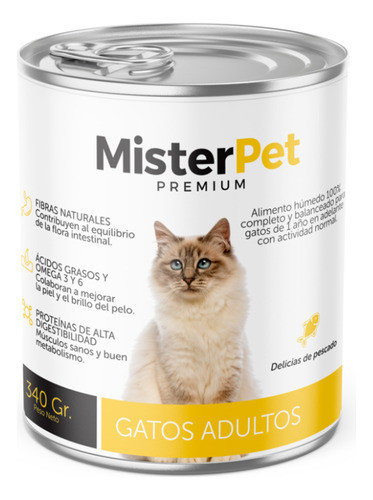 Comida Húmeda Gato 340grs 0