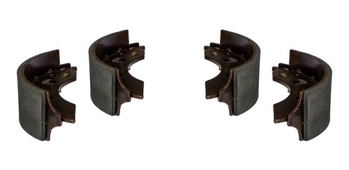 Kit De Zapatas Con Cinta Chevrolet S-10 Mitsubishi L-200 295 0