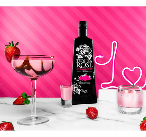 Tequila Rose Strawberry Licor Frutilla Cremoso Irlanda 1