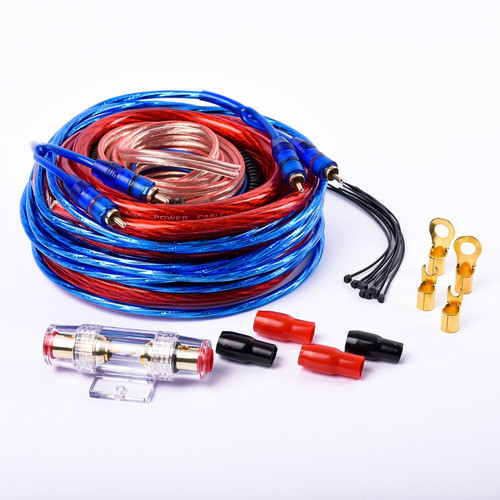 Kit Cables Instalacion Potencia 4 Gauge Hasta 2500w Maverick 0