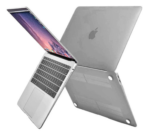 Estuche Protector Para Macbook Air 13,6 Hard Case Negro 0