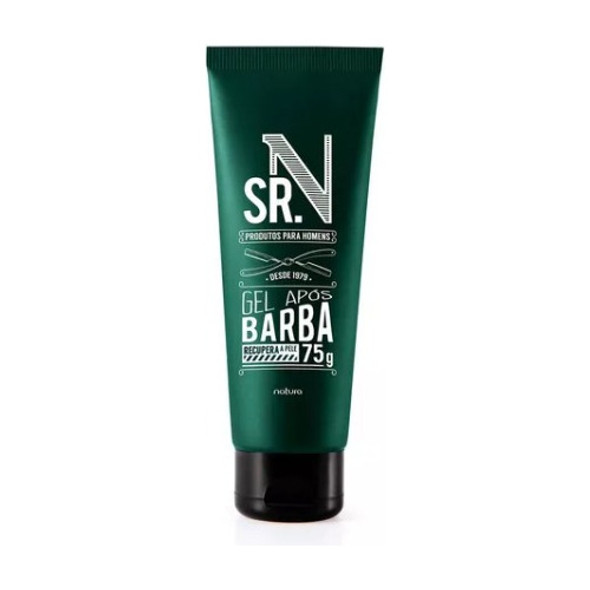 Kit Natura Sr. N Gel Pós Barba + Sabonete Em Barra P/ Barba 1