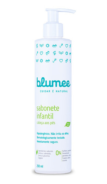 Sabonete Liquido Infantil Hipoalergênico 250ml - Blumee 0