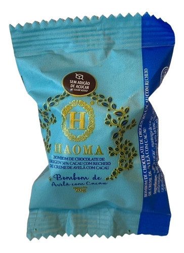 Bombom De Avelã Com Cacau 20g - Haoma 0