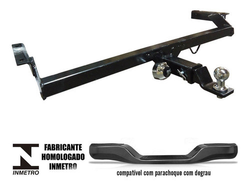 Engate Reboque Hilux 2006 2007 2008 2009 2010 Std Removivel 1