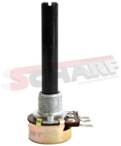 Potenciômetro Sem Chave Mini 150k A Linear 16mm 1