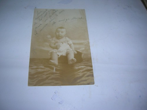 Foto Tarjeta Postal Estudio Fotografico Caseros Salta Bebe 0