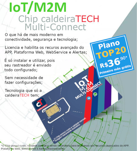 Kit Rastreador Gps Veicular Saci 4g + Chip Multi-connect 1