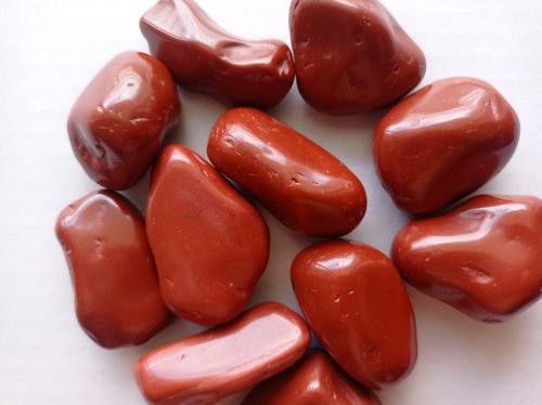 Jaspe Vermelho 3 A 4cm, Pedra Energética 100 Gramas 0
