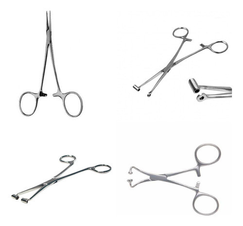 Pinzas Piercing Inicio Kit 0